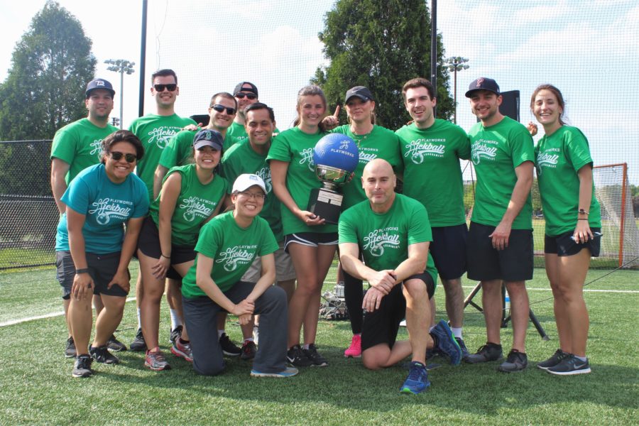 Playworks New England Corporate Kickball Tournament was a Home Run! New England