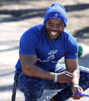 isaiah on the playground